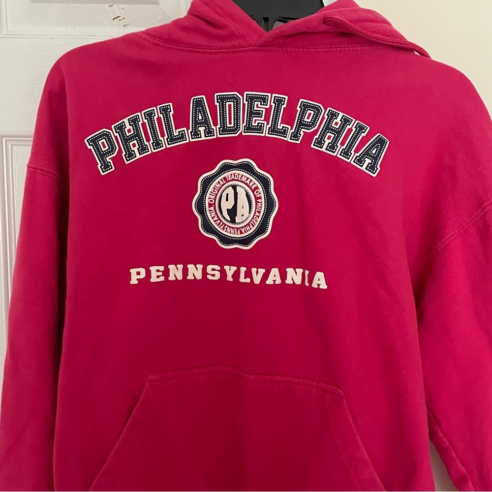 PINK HOODIE SIZE LARGE